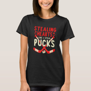 Herz stehlen, wie ich stehle Pucks Valentinstag H T-Shirt