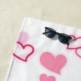 Herz Strandtuch
