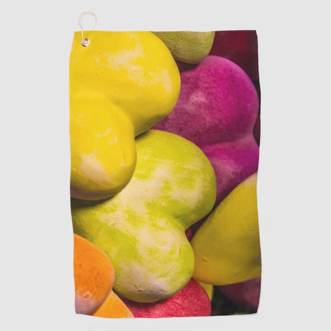 Herz, süßes Herz... Golfhandtuch (Vorderseite)