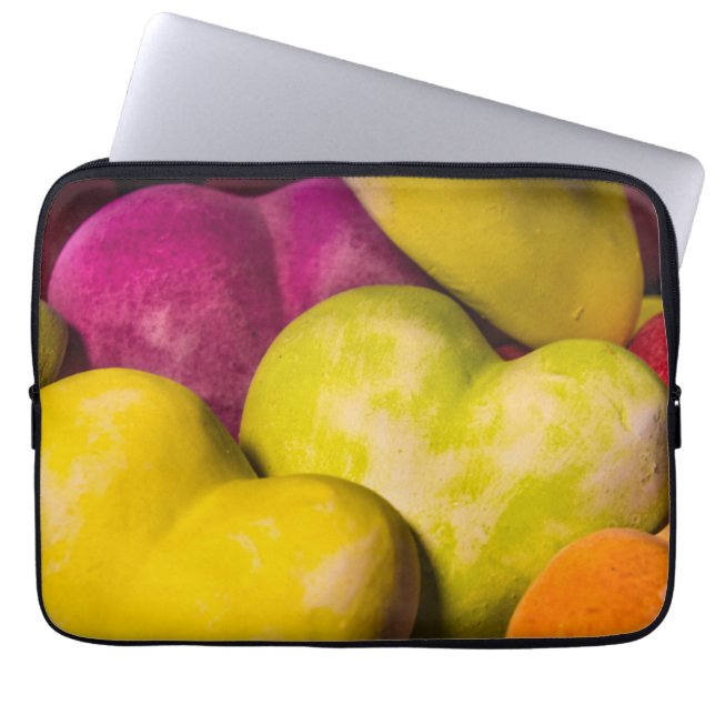Herz, süßes Herz... Laptopschutzhülle (Vorderseite)