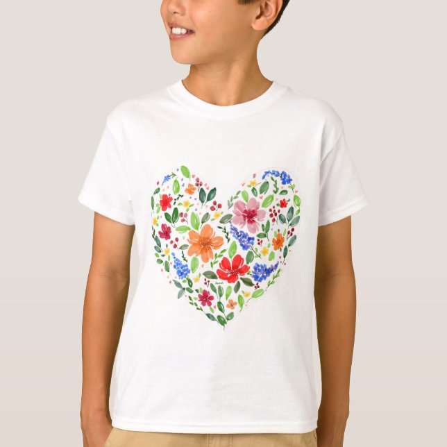 Herz T-Shirt (Vorderseite)