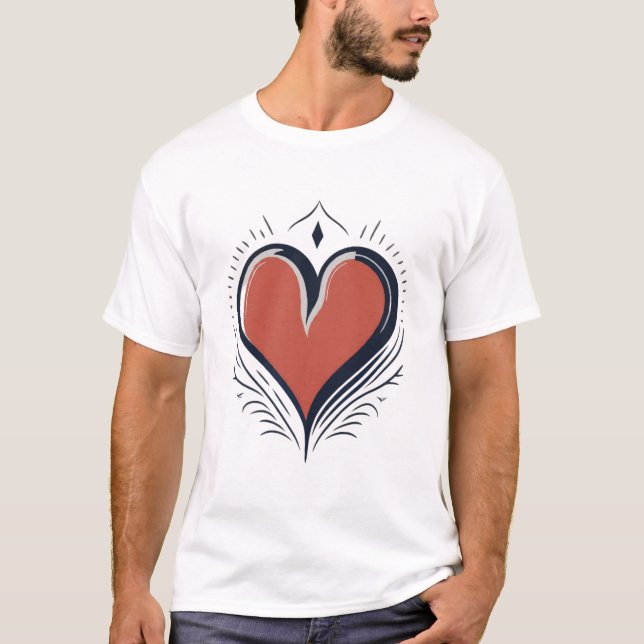 Herz T-Shirt (Vorderseite)