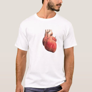Herz-T-Shirt - Front und Rückseite T-Shirt