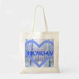 HERZ-TASCHE des WINTER-2MICHIGAN Tragetasche