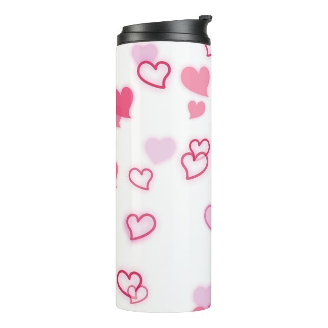 Herz Thermosbecher (Nach links gedreht)