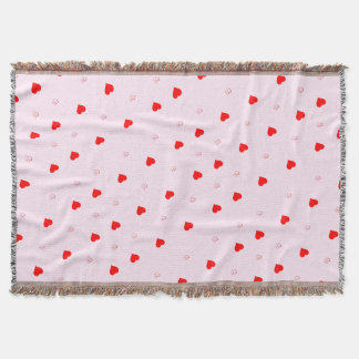 Herz-Throw-Blanket Decke