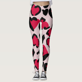 Herz-Tier-Leggings Leggings