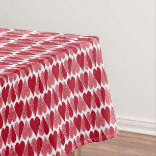 Herz Tischdecke