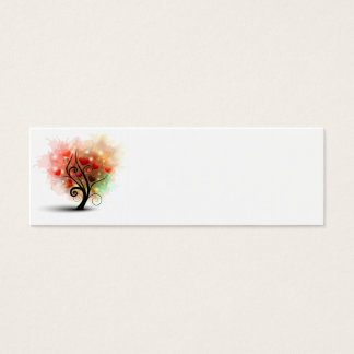 Herz Tree Lesezeichen Card