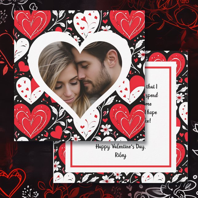 Herz und Blume Foto Valentinstag (Von Creator hochgeladen)