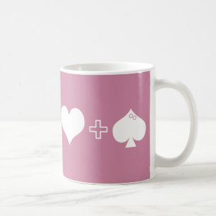 Herz und einzige (Fisch-) Puzzlespiel-Tasse Kaffeetasse