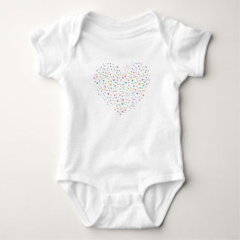 Herz und Herzen - Liebesbaby Baby Strampler