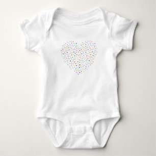 Herz und Herzen - Liebesbaby Baby Strampler