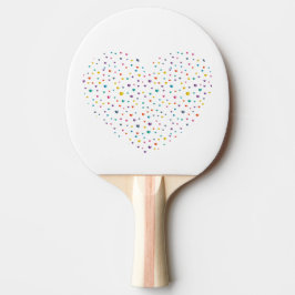 Herz und Herzen - Pingpong-Liebhaber Tischtennis Schläger