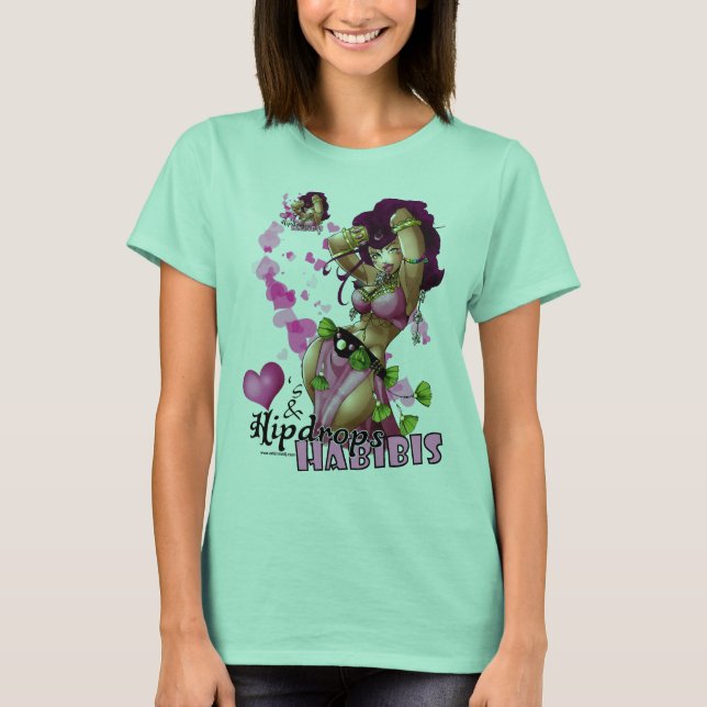Herz und Hipdrops T-Shirt (Vorderseite)
