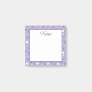 Herz und Liebe Post-it Klebezettel