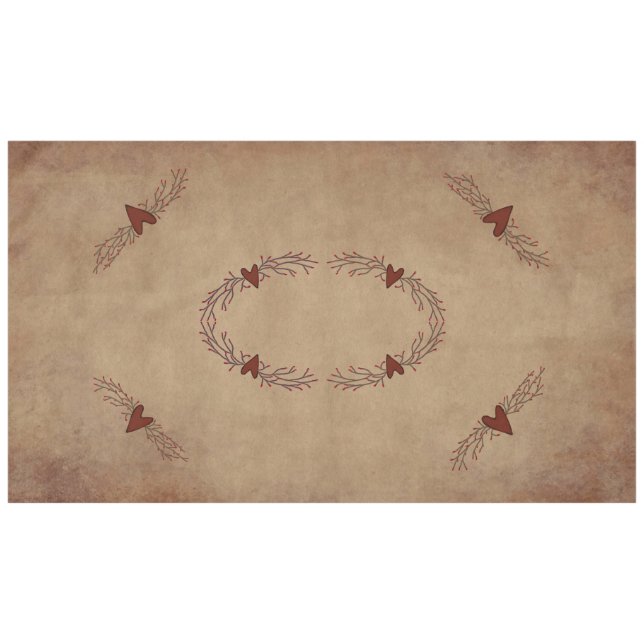 Herz und Pip Berry Tablecloth Größte Tischdecke (Vorderseite (Horizontal))