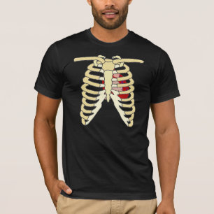 Herz und Rippen T-Shirt