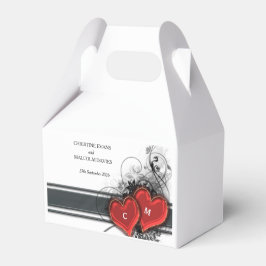 Herz und Rollen Geschenkschachtel