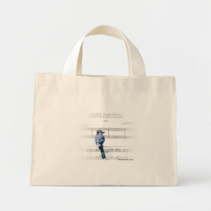 Herz und Soul - Blau Jay Mini Stoffbeutel
