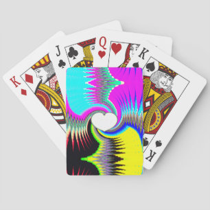 Herz und Spirale Spielkarten