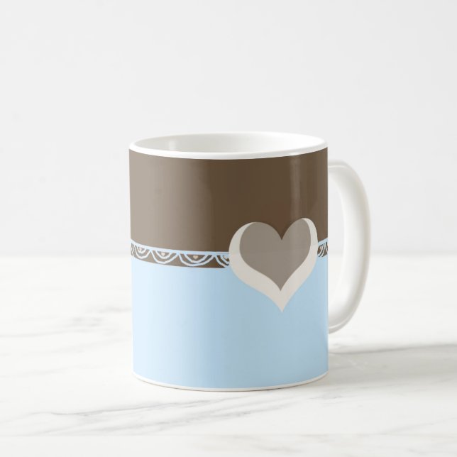 Herz- und Spitzentechnik Kaffeetasse (VorderseiteRechts)