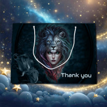 Herz und weibliche Kraft des Löwen