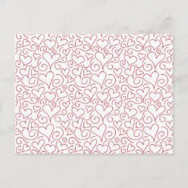 Herz und Wirbel Postkarte