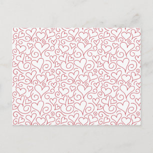 Herz und Wirbel Postkarte