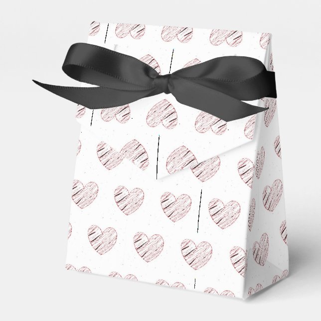 Herz Valentine Herz Delikate Liebe Geschenkschachtel (Vorderseite)