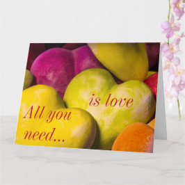 Herz Valentinstag-Karte Karte