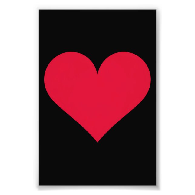 Herz Valentinstag Liebe Herz Fotodruck (Vorne)