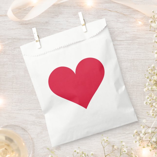 Herz Valentinstag Liebe Herz Geschenktütchen (Ausgeschnitten)
