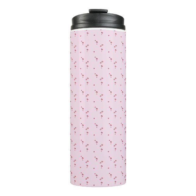 Herz-Verpackungspapier Thermosbecher (Vorderseite)