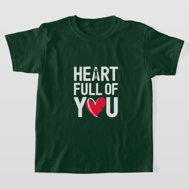 Herz voll von dir | T-Shirt (Ablage )