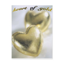 Herz-von-Gold-Postkarte
