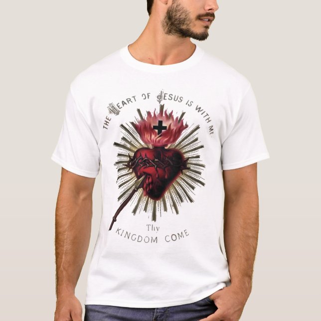 Herz von Jesus-Shirt T-Shirt (Vorderseite)
