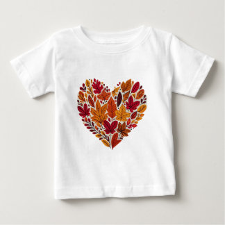 Herz von Leaf Baby T-shirt