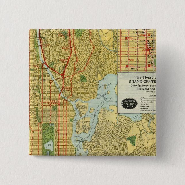 Herz von New York Button (Vorderseite)