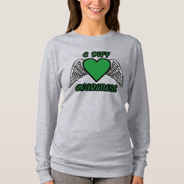 Herz/Wings...C Diff T-Shirt (Vorderseite)