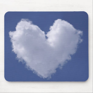 Herz-Wolke Mousepad