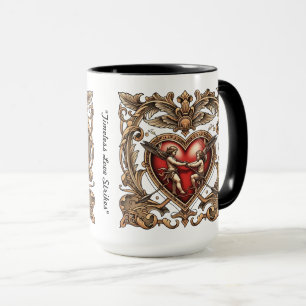 "Herz-Zeitloser Streit" Tasse