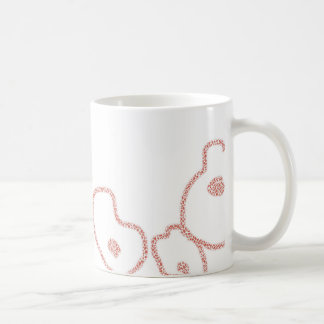 "HERZ ZU HERZ" KAFFEETASSE