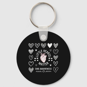 Herzanatomie Valentine Little Heart Chd Bewusstsei Schlüsselanhänger