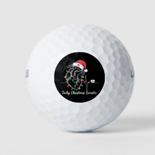 Herzanatomie Weihnachten Krankenschwester Herz Tac Golfball