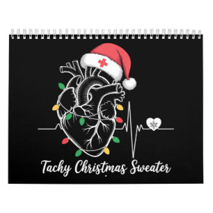 Herzanatomie Weihnachten Krankenschwester Herz Tac Kalender