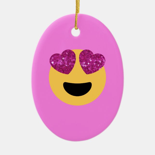 Herzaugengefühl Keramikornament (Vorne)