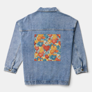 Herzautismus Jeansjacke
