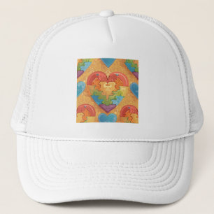 Herzautismus Truckerkappe