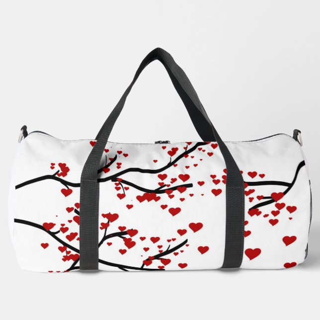 Herzbaum Duffle Bag (Vorderseite)